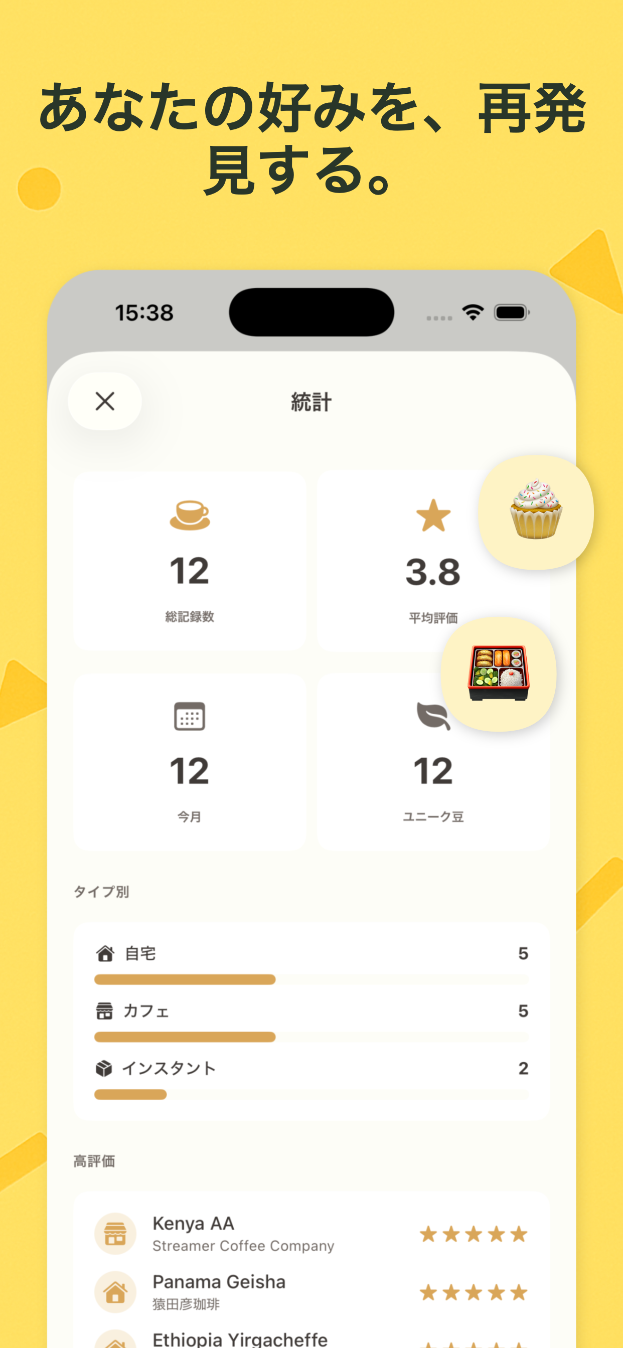 統計 - あなたの好みを再発見する
